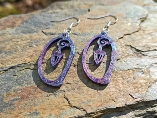 Pendientes "Farolas del Campo"