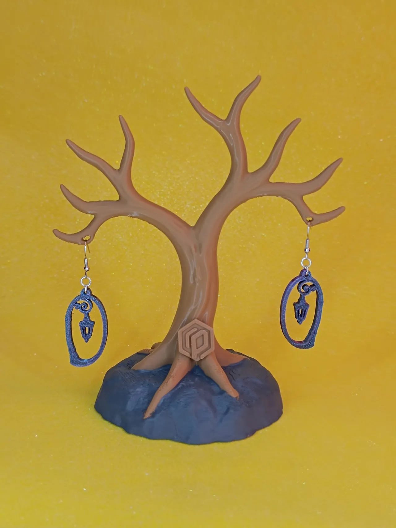 Pendientes "Farolas del Campo" view 2