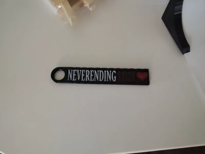 Keyring Neverending Love