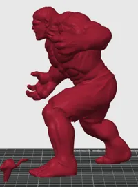 Statue Hulk rouge — photo 7