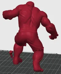 Statue Hulk rouge — photo 8