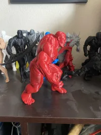 Statue Hulk rouge — photo 5