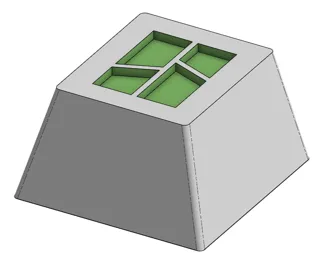 V2 Mechanical Keyboard Key Cap Bambu Lab Logo
