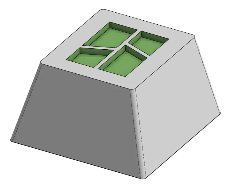 V2 Mechanical Keyboard Key Cap Bambu Lab Logo