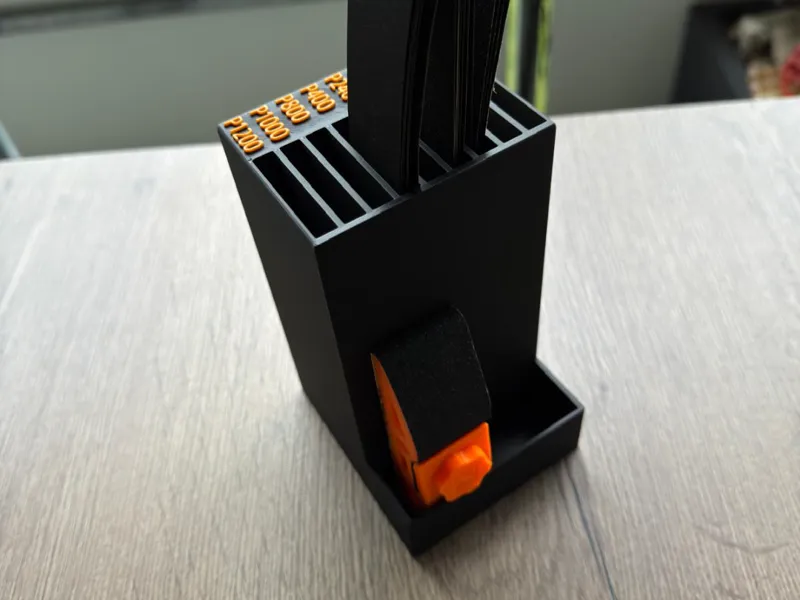 Mini Schleifpapierspender