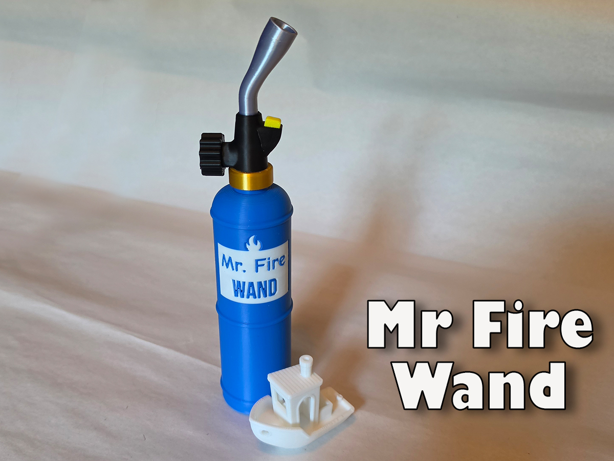 Miniatura 1 do modelo 3D Mr Fire Wand
