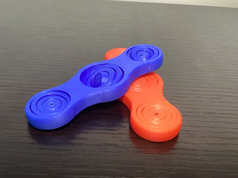 Gyro Fidget Spinner - 3 Times The Fun!
