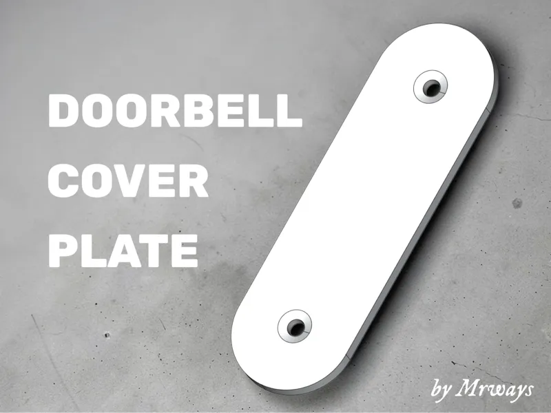 Doorbell Button Cover Plate