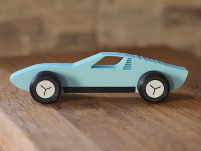 Sports car toy