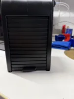 0.2mm layer, 2 walls, 15% infill, faster & No supports