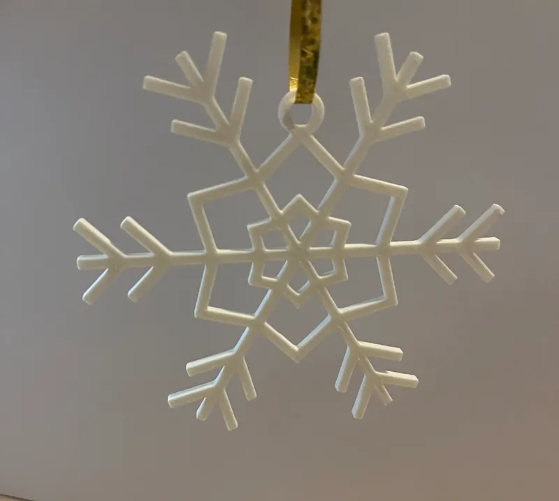 Christmas Tree Snow Flake