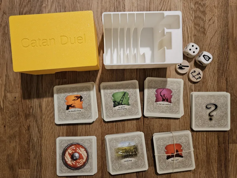 Catan Duel card box