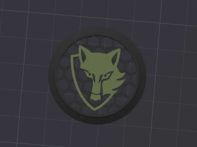 p1s fan cover wolf edition