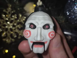 Billy the puppet Christmas ornament - Separate Jaw