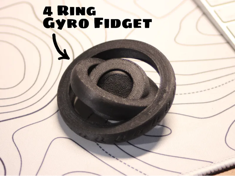 4 Ring Gyro Fidget