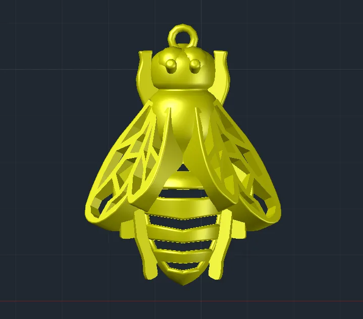 Bee Keyring by Freddie Bishop MakerWorld: Download Free 3D Models