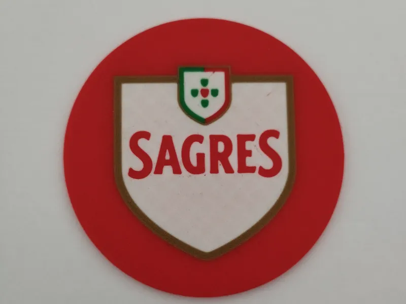 Cerveja Sagres coaster