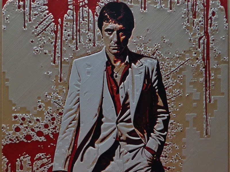 Hueforge Tony Montana \ Scarface