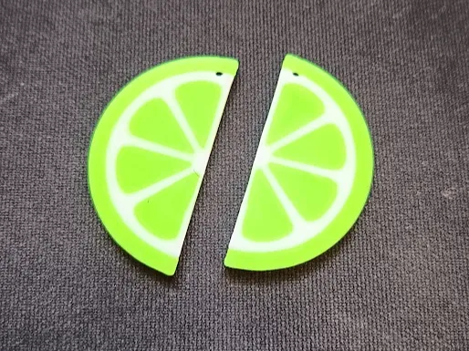Lemon earrings