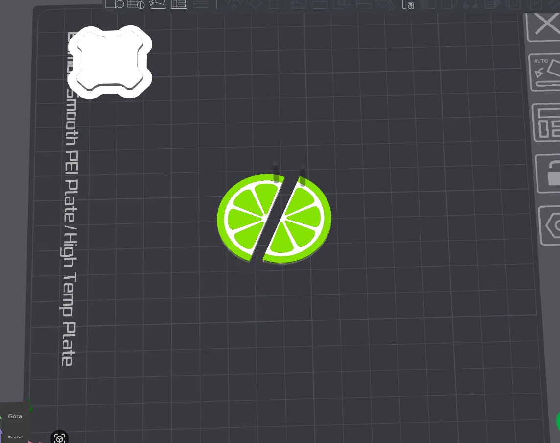 Lemon earrings view 3