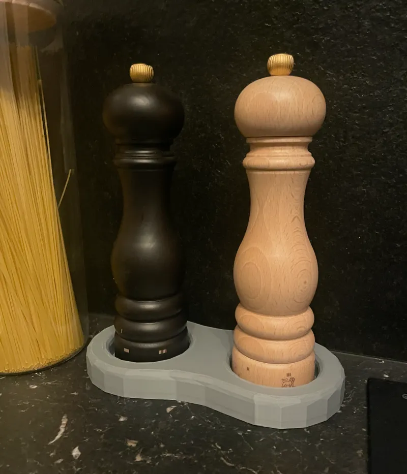 Salt and peper holder Peugoot