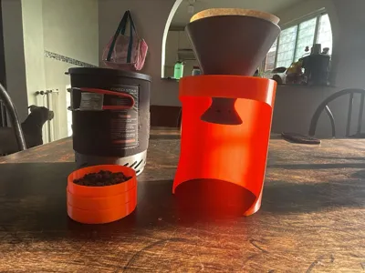 Filter Cone Stand for Camping