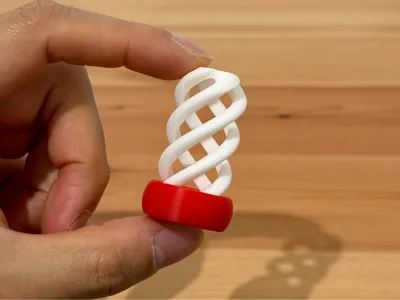 Tiny Spiral Passthrough Fidget