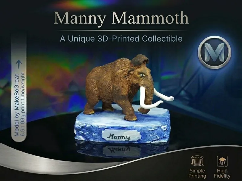 Manny mammoth inspired Ice Age