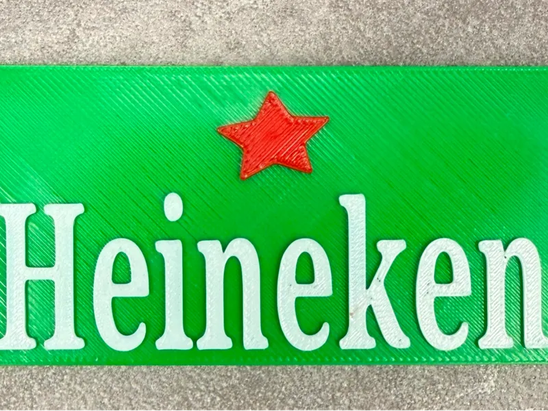 Heineken Vending Machine Sign