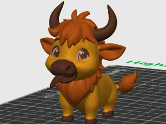 Cute Highland Cow