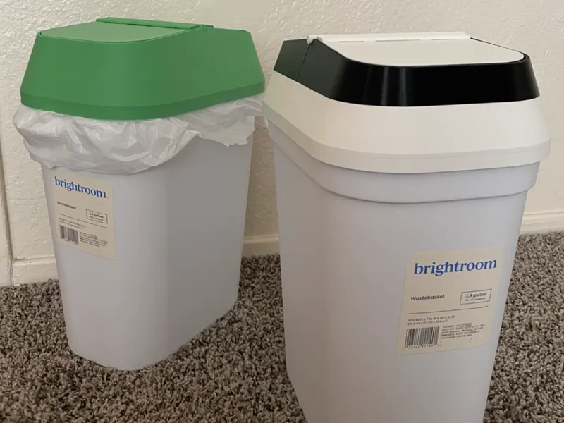 Swing Lid for $3 Trash Can