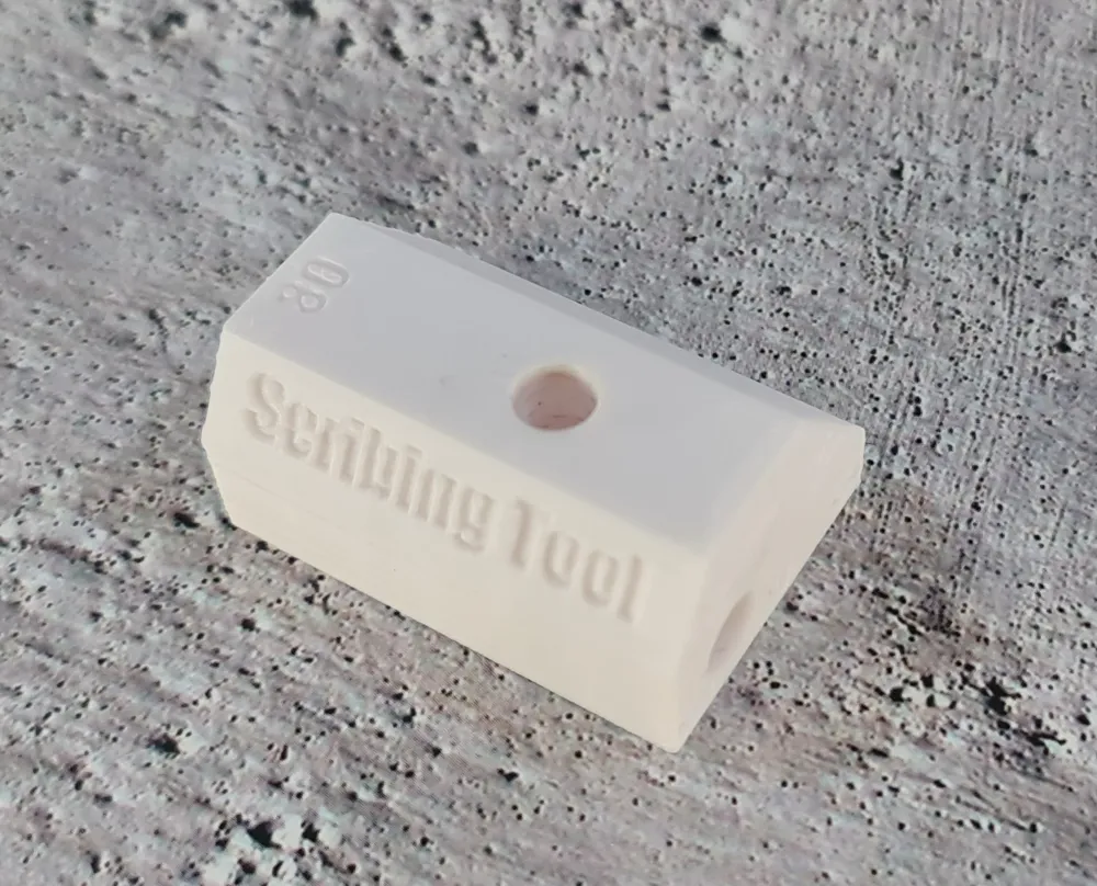 Scribing Tool – Pencil Offset Marker - Free 3D Print Model - MakerWorld