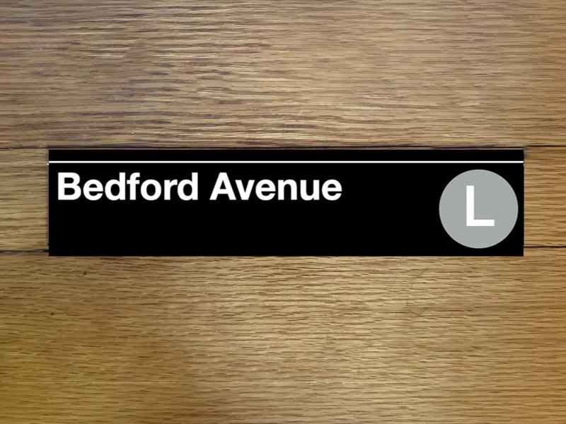 New York City Subway Bedford Avenue L