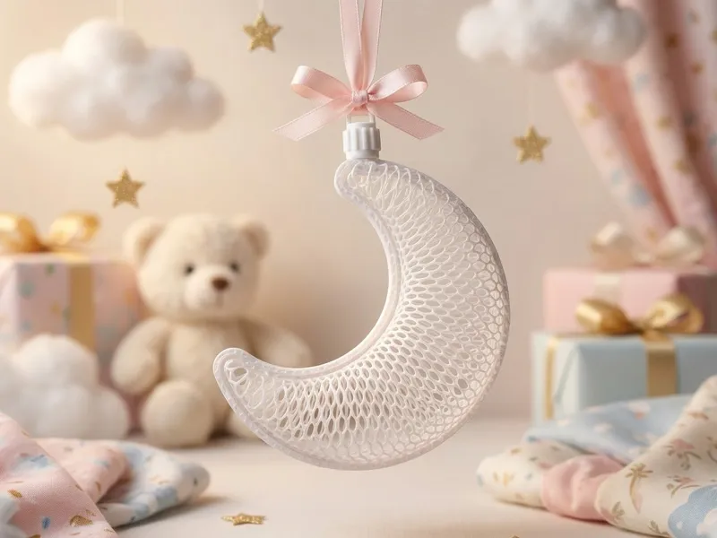 Thermoformed Moon | Baby Shower Edition