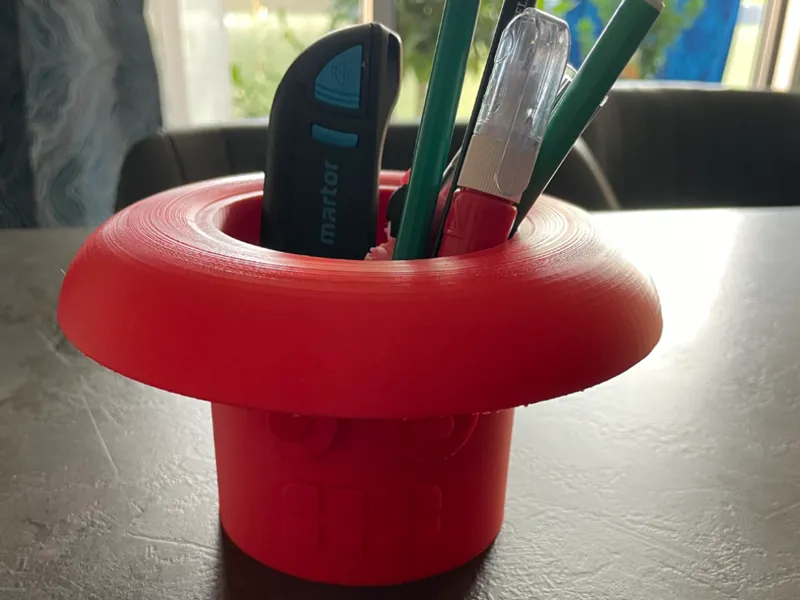 Porta Penne testa Robot