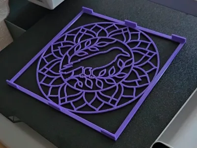 Raven Mandala Plant Pot Cover & Garden Decoratie