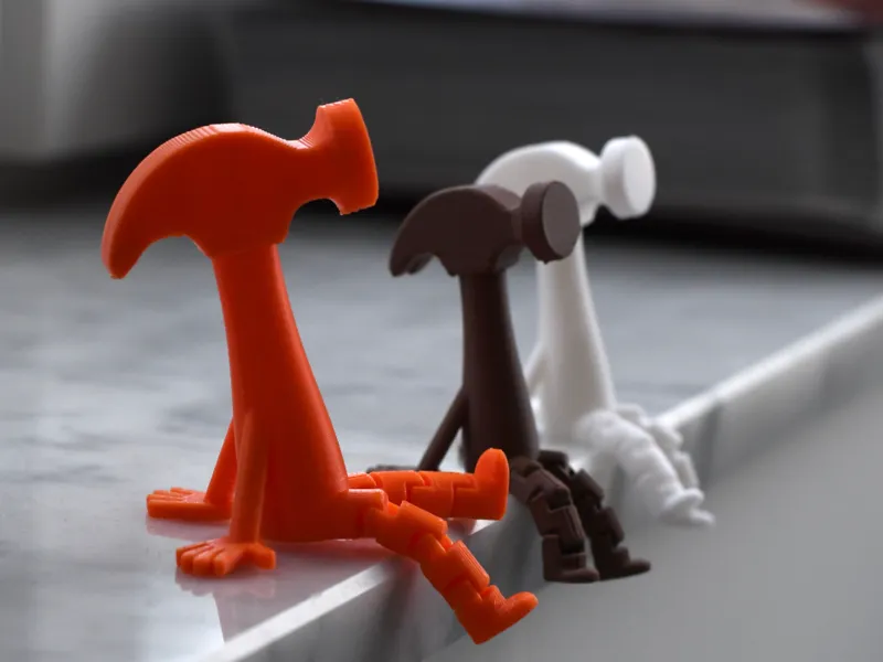 Hammer Homie - Articulated Mini Hammer Figure