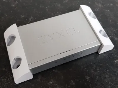 Simucube active pedal/ Zyxel ES-105A switch holder