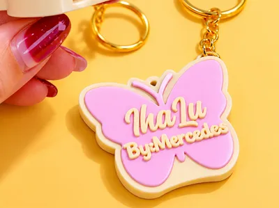 Butterfly Bottle Opener Keychain