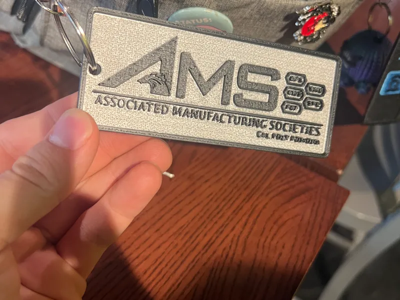 Cal Poly Pomona AMS Keychain