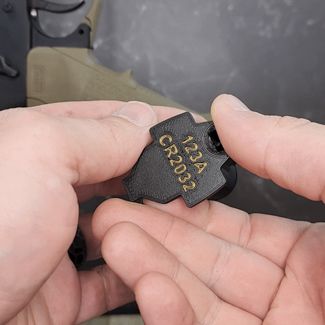 Magpul Grip insert cr2032 and 123A