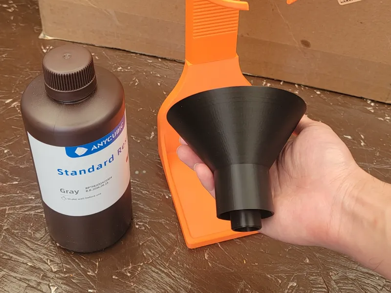 Funnel for Resin Vat Drainer (Elegoo Saturn 4/4u)