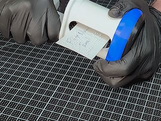 Custom Braille Card Embosser - Hand Operated