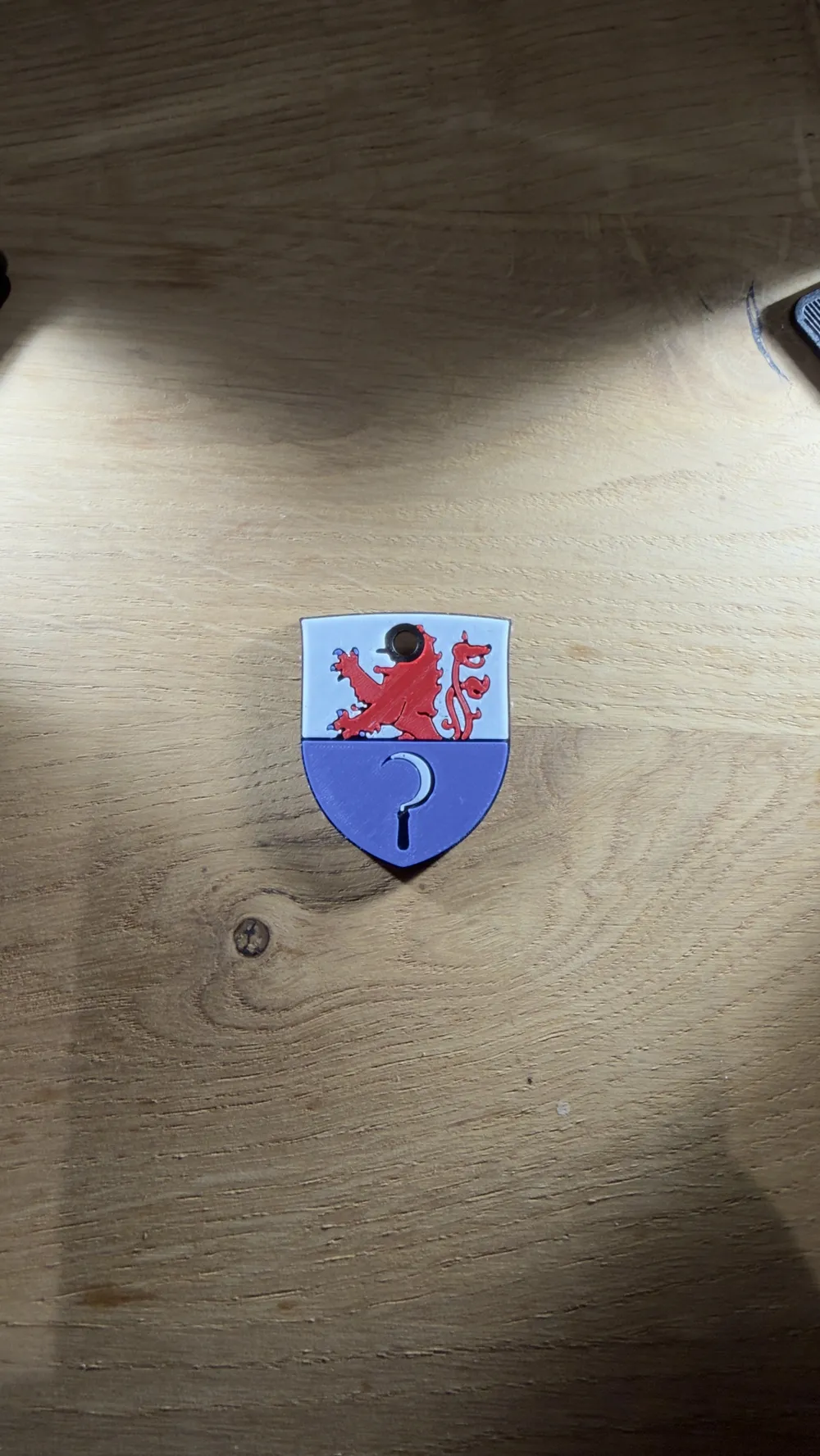 Photo Modale Remscheid coat of arms - keychain - Free 3D Print Model - MakerWorld