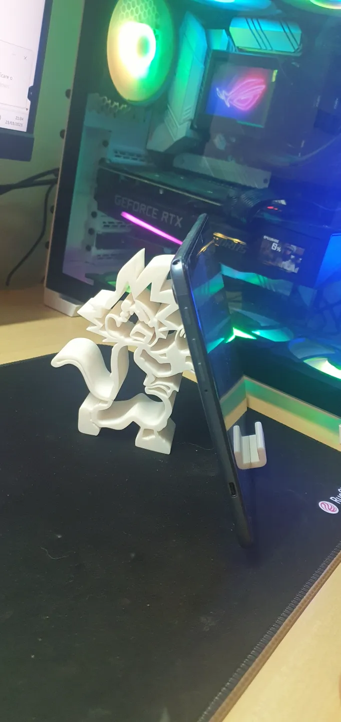 goku phone holder - Free 3D Print Model - MakerWorld