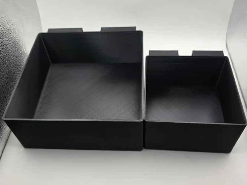 Stackable Hanging Bin for Wire Racks |Booth Setup
