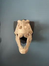 Plaque bouclier pour figurine T-Rex — photo 1