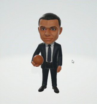Figurine Mbappé