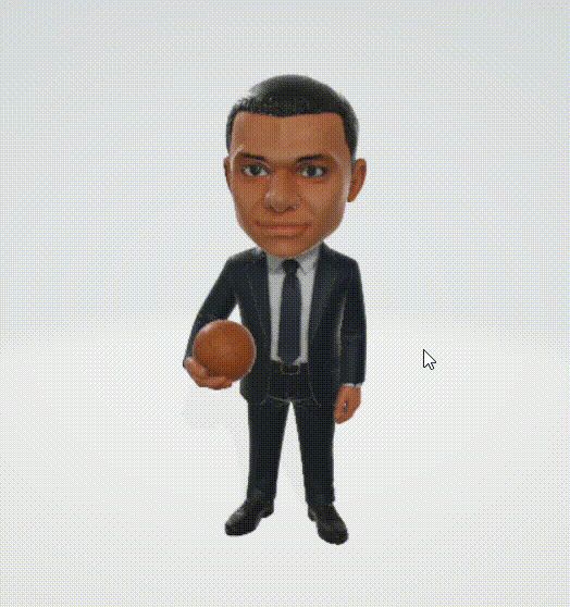 Figurine Mbappé