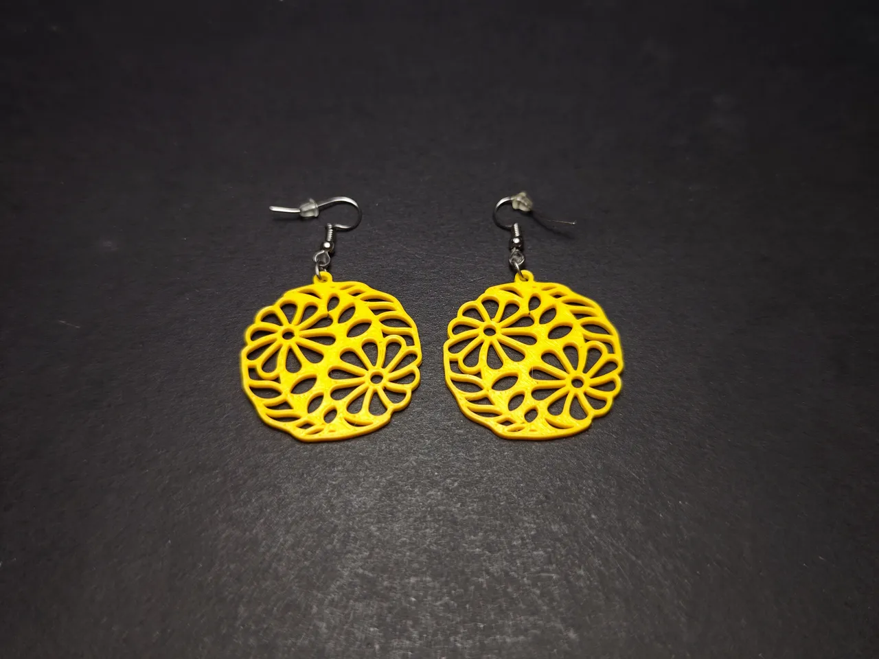 Floral Sphere Earrings view 4